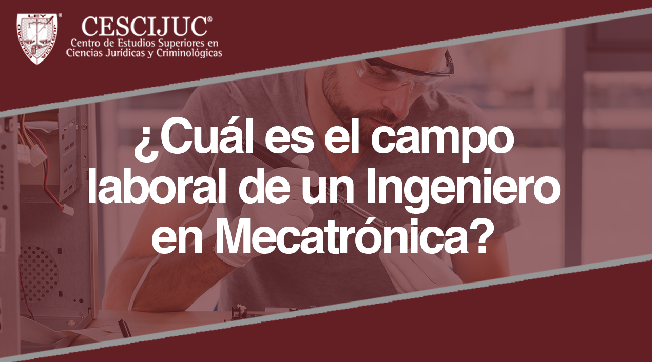 ¿cuál Es El Campo Laboral De Un Ingeniero En Mecatrónicaemk 0155